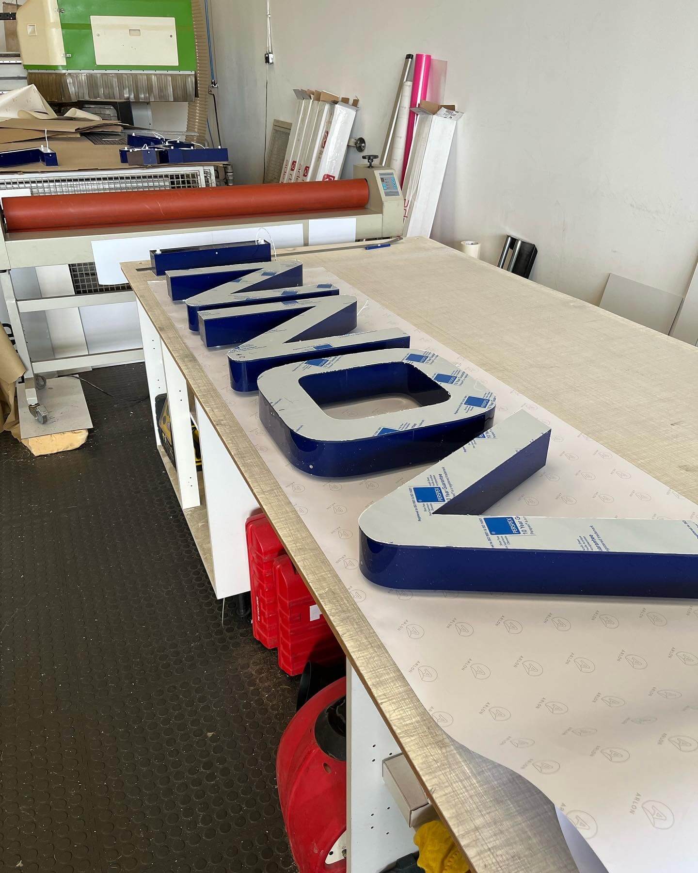 Build Up Letters Machine Built Up Letters - Signature Signs